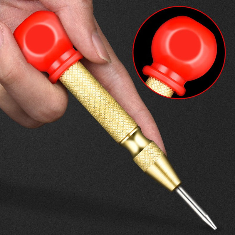 Automatic center punch 130mm — spring-loaded marking tool