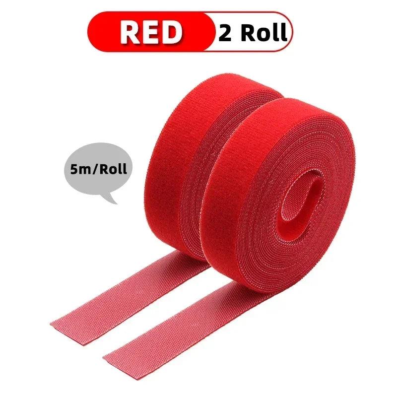 Reusable Cable Tie Straps — 5m Roll (Cut to Length)