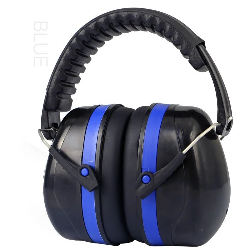 SNR Foldable Ear Defenders - Noise Reduction Safety Earmuffs for Kids/Adults - Ideal for Studying, Sleeping, Working/Shooting