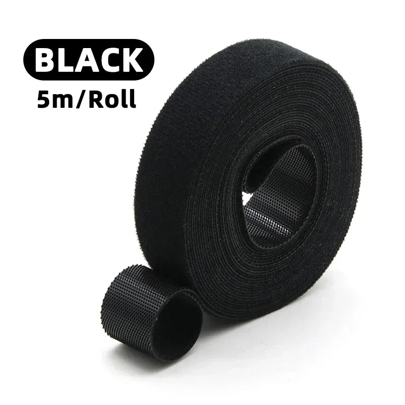Reusable Cable Tie Straps — 5m Roll (Cut to Length)