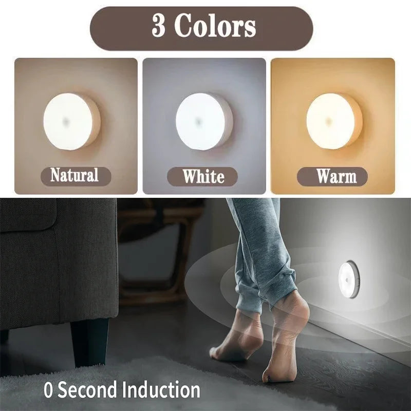 Motion Sensor LED Light Bars — 2-Pack (USB Rechargeable)