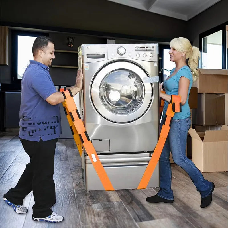 Heavy Duty Furniture Moving Straps Shoulder Forearm Lifting Rope Portable Home Moving Belt with Durable Transport Cord