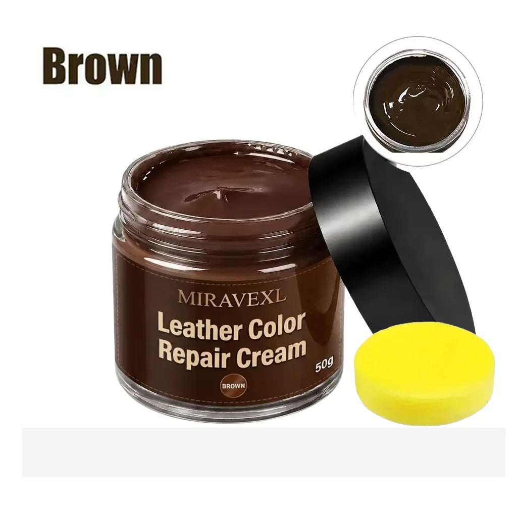 Leather & Vinyl Repair Paste — 50ml with Applicator Sponge