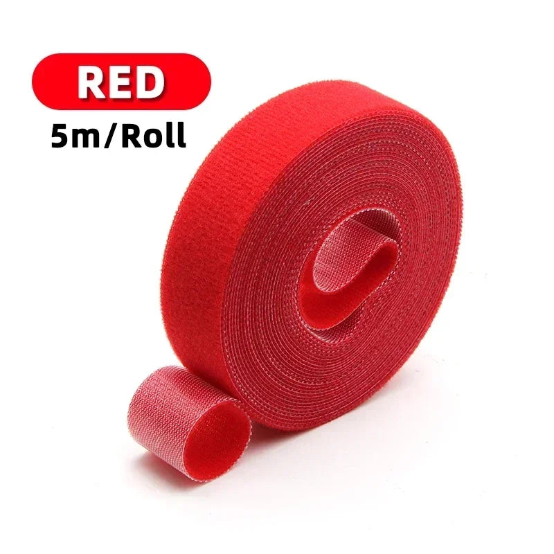 Reusable Cable Tie Straps — 5m Roll (Cut to Length)