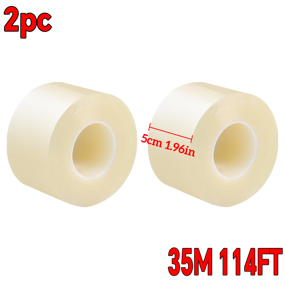 Draft sealing tape for winter window insulation, residue-free