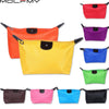 Portable Cosmetic Bag For Women Colorful Waterproof New Travel Dumpling Storage Bags Mini Cute Toiletry Makeup Tote Bags Purses