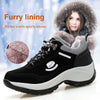 Winter Sneakers Women New Furry Warm Platform Lightweight Women Shoes Outdoor Running Shoes Plus Size 42 Zapatillas Mujer