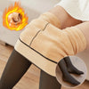 Winter Woman Pantyhose Translucent Wool Sock Pants Winter Stocking Fleece Lined Tights Thermal Pants Legging Fake Pantyhose