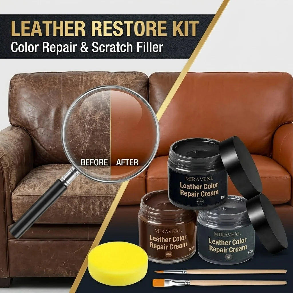 Leather & Vinyl Repair Paste — 50ml with Applicator Sponge