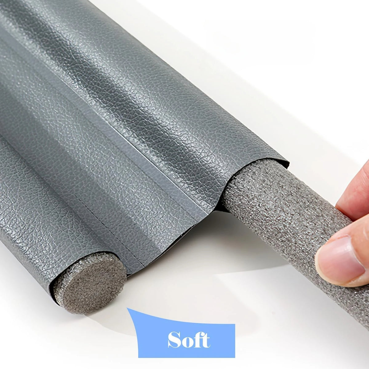 Under-Door Draft Stopper — Cut-to-Fit Foam Seal (1 Roll)
