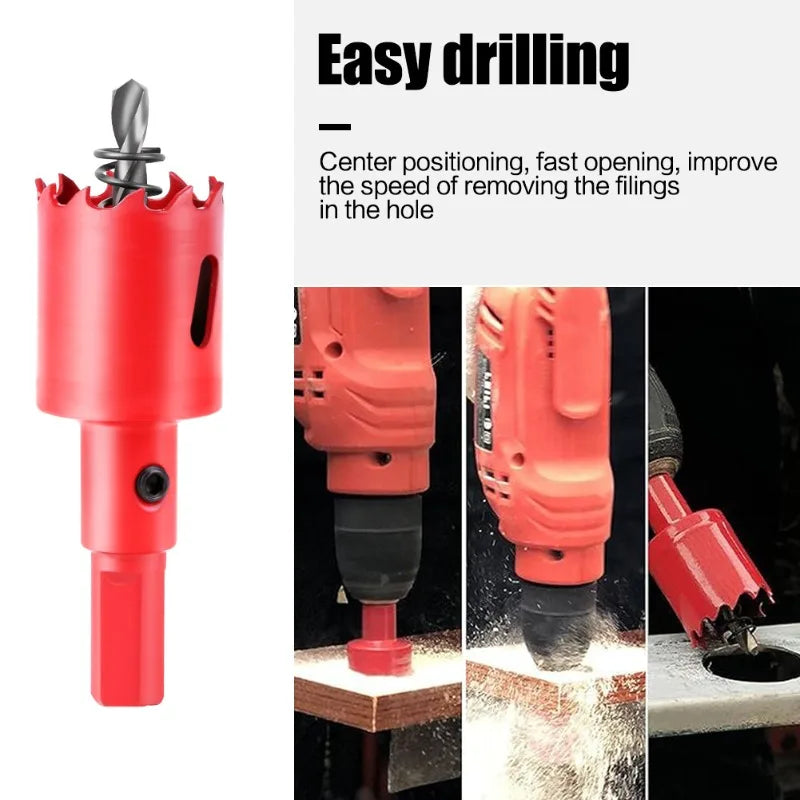 6/8/9/11/12/13/14Pcs M42 Bi-Metal Hole Saw HSS Drill Bits Set for Metal Iron Aluminum Stainless Plastic DIY Wood Cutter Tools