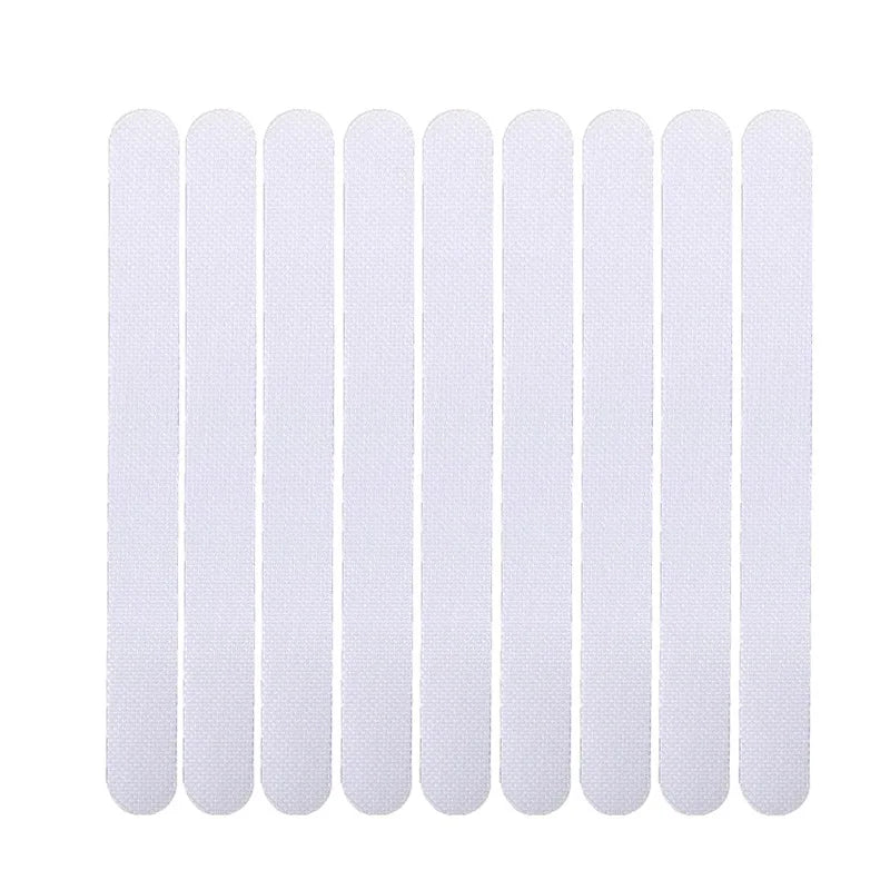 Anti-Slip Bath & Shower Strips — 6 Pieces (White)