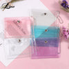 Women's Credit Card Holder Wallet Fashion Transparent Waterproof Pvc Business Card Purse Men Id Card Wallet Girl Coin Purse Bag