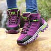 Women Boots Waterproof Winter Shoes Hiking Shoes Women High gang Shoes Non-slip Sneakers Shoes For Adult Work Shoes Mujer