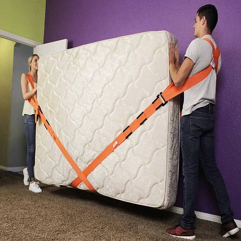 Heavy Duty Furniture Moving Straps Shoulder Forearm Lifting Rope Portable Home Moving Belt with Durable Transport Cord