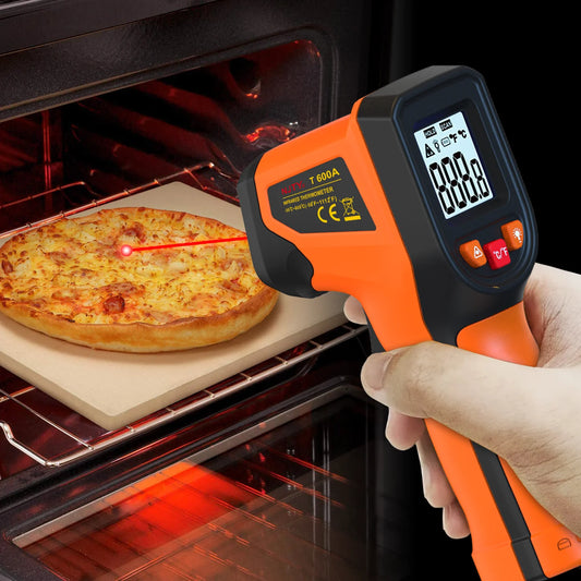 Infrared Thermometer Gun — NJTY T600 (Non-Contact, Laser Sight)