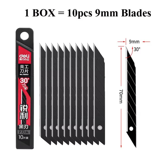 Utility Knife + Snap-Off Blades Set