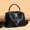 High Quality Cowhide Shoulder Bag for Women messenger Bags Ladies Soft Genuine Leather Handbag Purse Female Casual Crossbody Bag