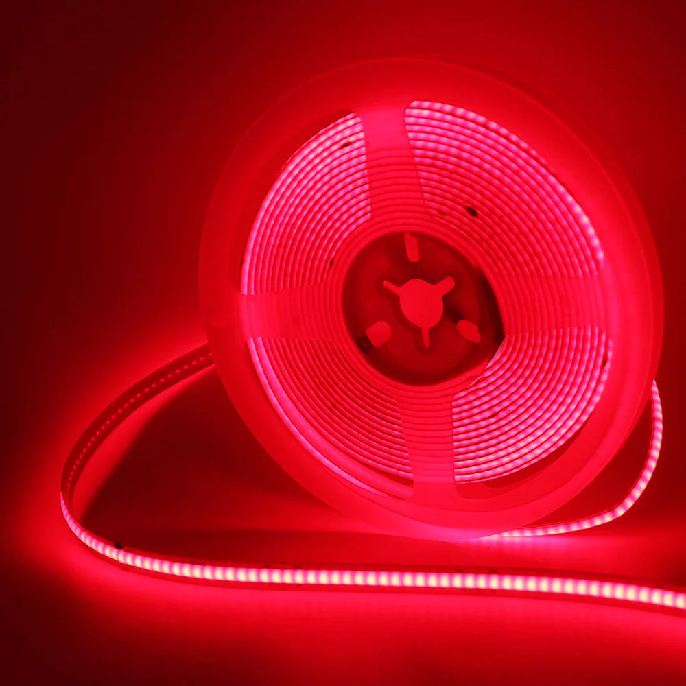 USB COB LED Strip Light — 2m (5V USB Powered)