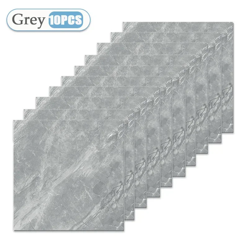 Peel-and-Stick Backsplash Tile Sheets — 10 Sheets (30×30cm)