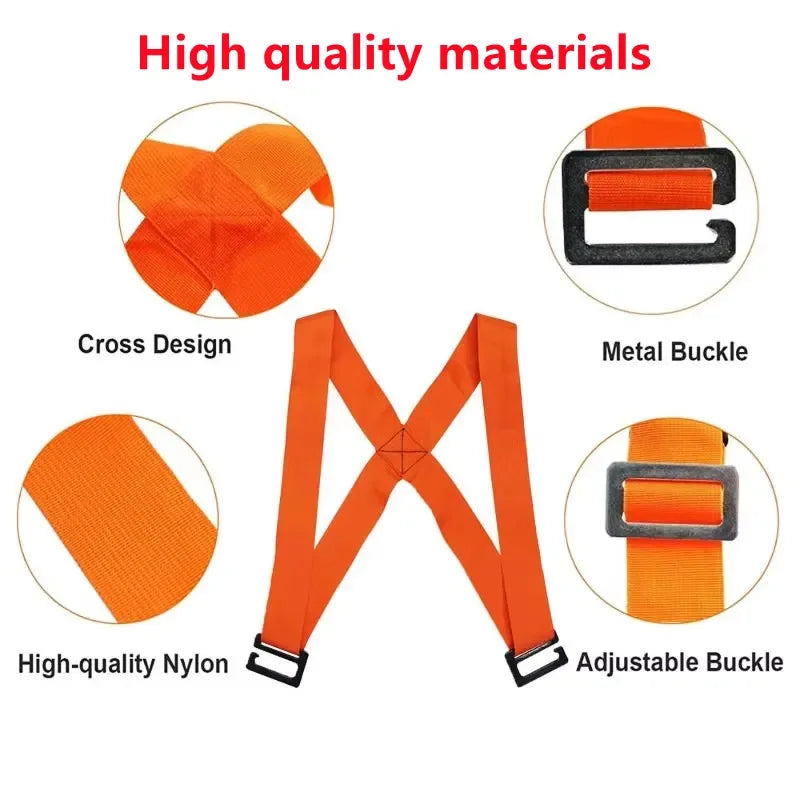 Heavy Duty Furniture Moving Straps Shoulder Forearm Lifting Rope Portable Home Moving Belt with Durable Transport Cord