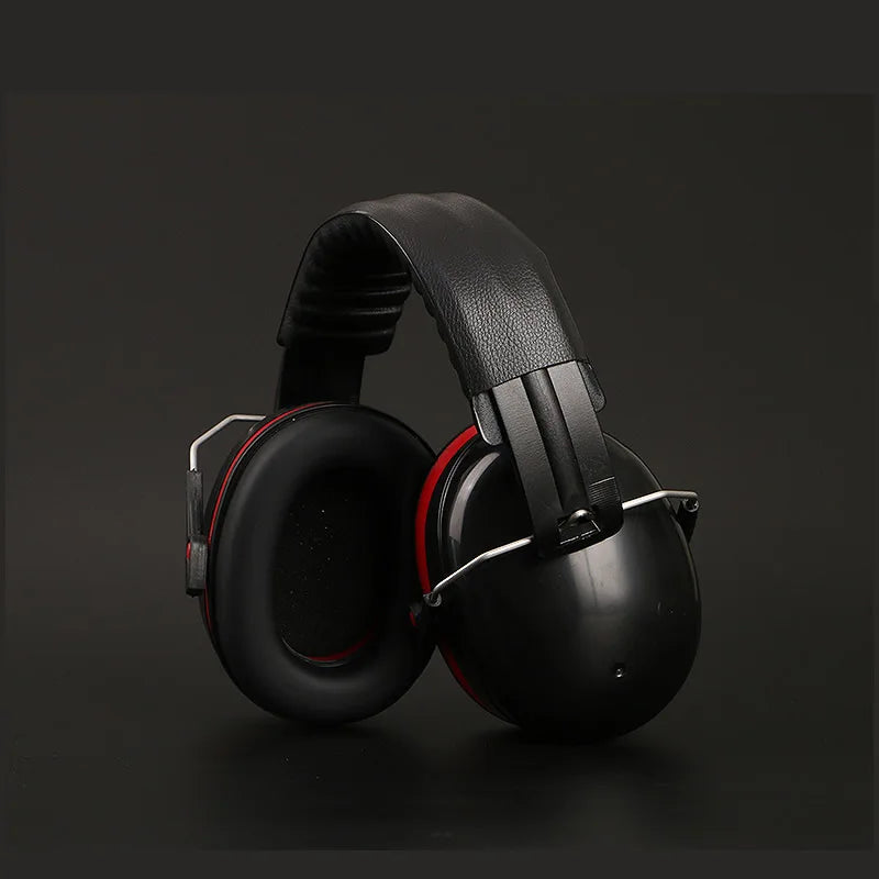 SNR Foldable Ear Defenders - Noise Reduction Safety Earmuffs for Kids/Adults - Ideal for Studying, Sleeping, Working/Shooting