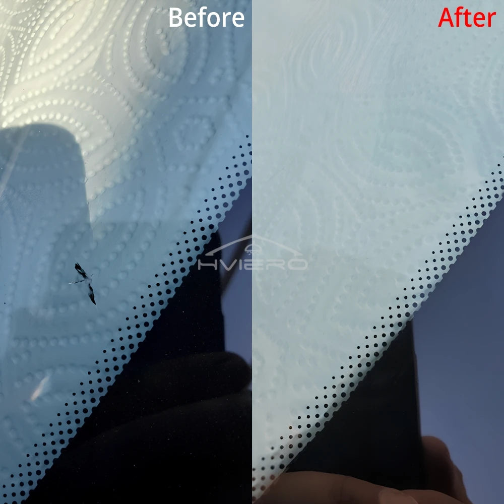 Car Windshield Repair Resin Kit Tools Windscreen Break Scratch Restoration Protective Stickers Glass Cleaner Care No Trace Wash