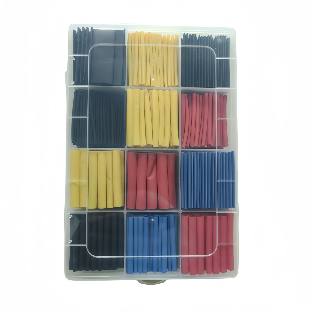 Heat Shrink Tubing Kit — 2:1 Ratio, Assorted Sizes for Wire Insulation & Repair
