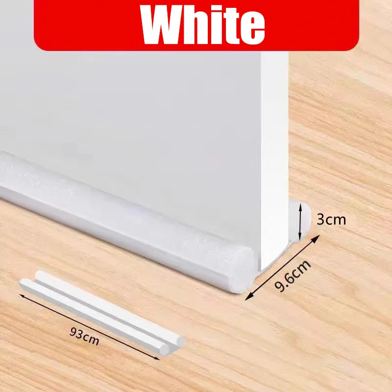 Under-Door Draft Stopper — Cut-to-Fit Foam Seal (1 Roll)