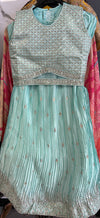 Sea Green Lehenga