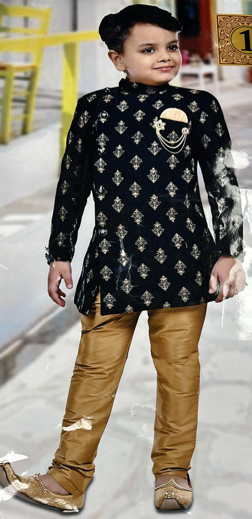 Black Sherwani