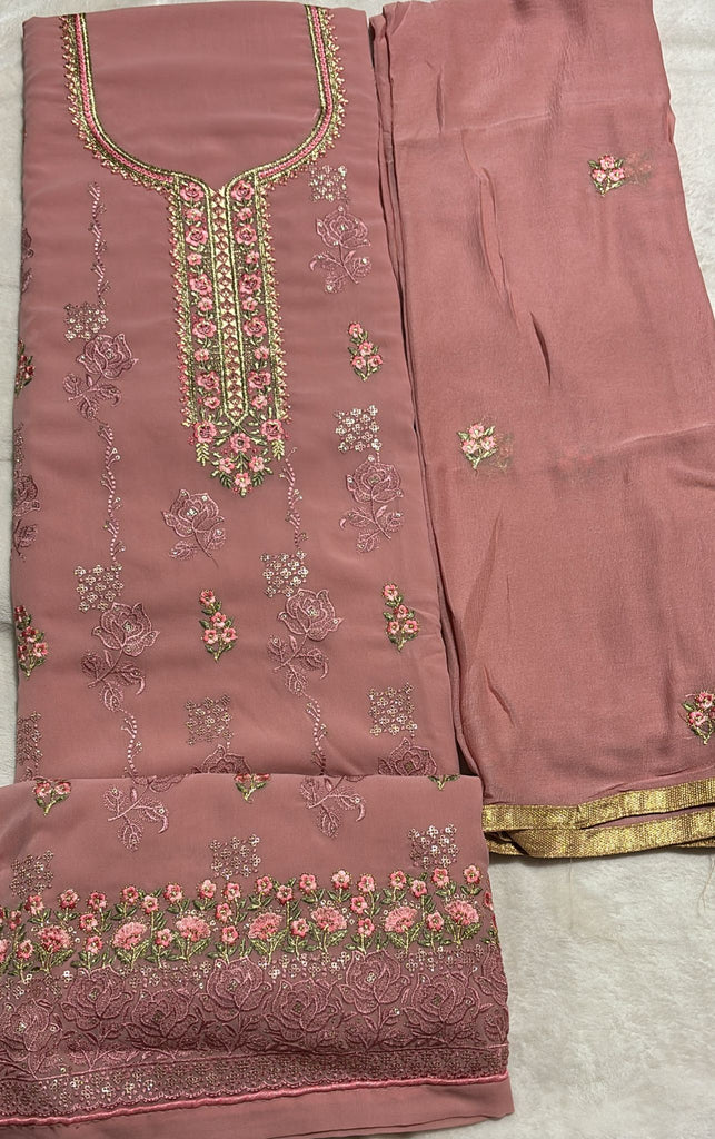 Unstitch georgette suits