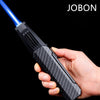 2023 Jobon Strong Outdoor Long Gun Spray Butane Torch Kitchen Barbecue Metal Turbine Windproof Cigar BBQ Lighter