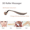 3D Roller Facial Massager Face Lift Roller Massage Y Shape 360 Rotate Wrinkle Remove Tighten Skin Care Face Lifting Beauty Tool