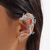 Dragon Ear Clip Vintage Punk Jewelry Accessories Earrings for Women and Men Clip on Earrings Boucle Oreille Femme 2023 Party