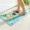 Retro Classic Cassette  Music Tape Soft Mats Rugs Home Entrance Carpet Bedroom Toilet Bathroom Door Absorbent Non-Slip Foot  Pad