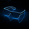 Flashing Glasses EL Wire LED Glasses Glowing Party Supplies Lighting Novelty Gift Bright Light Festival Party Glow Sunglasses