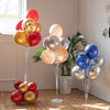 1set 7/10 Tubes Balloon Stand Holder Column Balloons Arch Stick Happy Birthday Ballon Kids Baby Shower Wedding Party Decoration