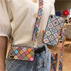 A31 A51 A71 Case Crossbody Lanyard Vintage Soft Back Cover for Samsung Note 10 Lite 20 9 S8 S9 S10 Lite S20 S21 Plus A50 A70