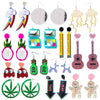 Earrings For Women Fashion Charm Eardrop Hip Hop Girls Cute Sweet Exaggeration Special Creativity Tape Fruit Lightning Angel