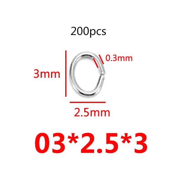 200pcs Lot 3 4 5 6 8 10mm Stainless Steel Jump Rings Split Rings Connectors for 200pcs Lot 3 4 5 6 8 10mm Stainless Steel Jump Rings Split Rings Connectors for