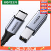 Ugreen USB C to USB Type B 2.0 Cable for New MacBook Pro HP Canon Brother Epson Dell Samsung Printer Type C Printer Scanner Cord