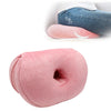 Women Dual Comfort Orthopedic Cushion Pelvis Pillow Lift Hips Up Seat Cushion for Pressure Relief