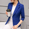 Women's Blazer Red Long Sleeve Blazers Pockets Jackets Coat Slim Office Lady Jacket Female Tops Suit Blazer Femme Jackets