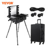 VEVOR étui cosmétique roulant professionnel avec lumière LED boîte à miroir beauté maquillage chariot valise bagages aluminium maquillage boîte à outils