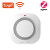 Tuya Smart Zigbee Smoke Detector Smart Fire Alarm Progressive Sound Photoelectric Smoke Sensor Work with Tuya Zigbee Hub