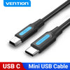 Vention USB C to Mini USB Cable Type C Adapter for Digital Camera MacBook proMP3 Player HDD Type-c to Mini USB Cable