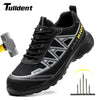 Work Safety Shoes Men Safety Boots Anti-smash Anti-puncture Work Shoes Sneakers Shoes Male Work Boot Indestructible